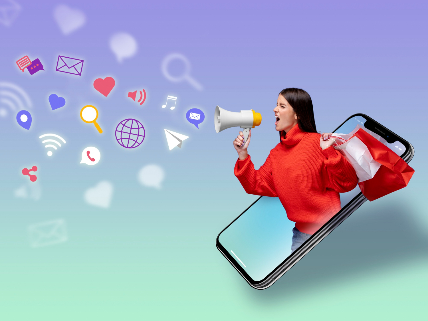 Vibrant Bio Link Hub for USA Influencers